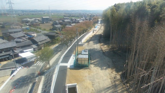 二級水系員弁川水系砂出川砂防（給水施設付近水路工）工事が竣工しました