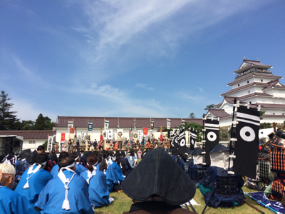 会津藩公行列@会津まつりに参加しました