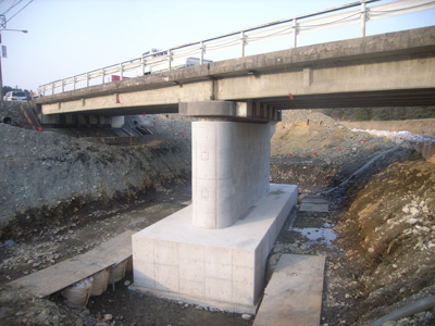 主要地方道北勢多度線ほか1線　橋梁耐震補強（上山田橋・中田橋）工事が竣工しました