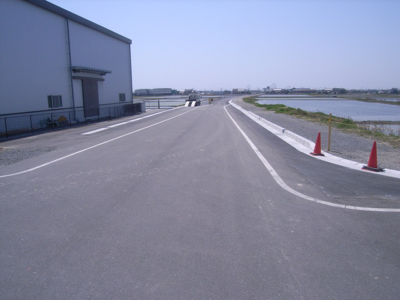 弥富停車場線道路改良工事が竣工しました