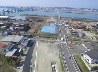 道路改良工事が完成しました