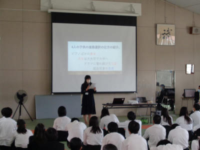 桑名北高校でのお話