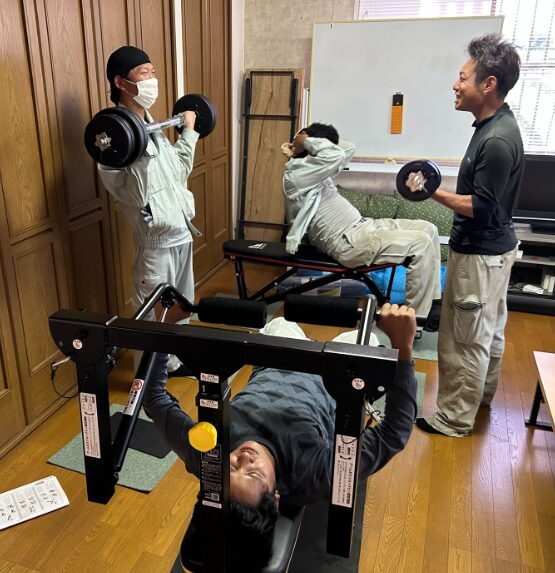 フィットネス器具設置