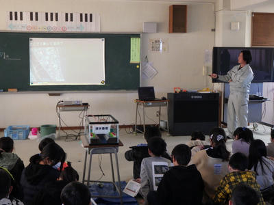 長島中部小学校出前授業