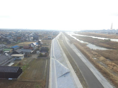 二級河川員弁川河川改修（堤防強化対策）工事（その1）