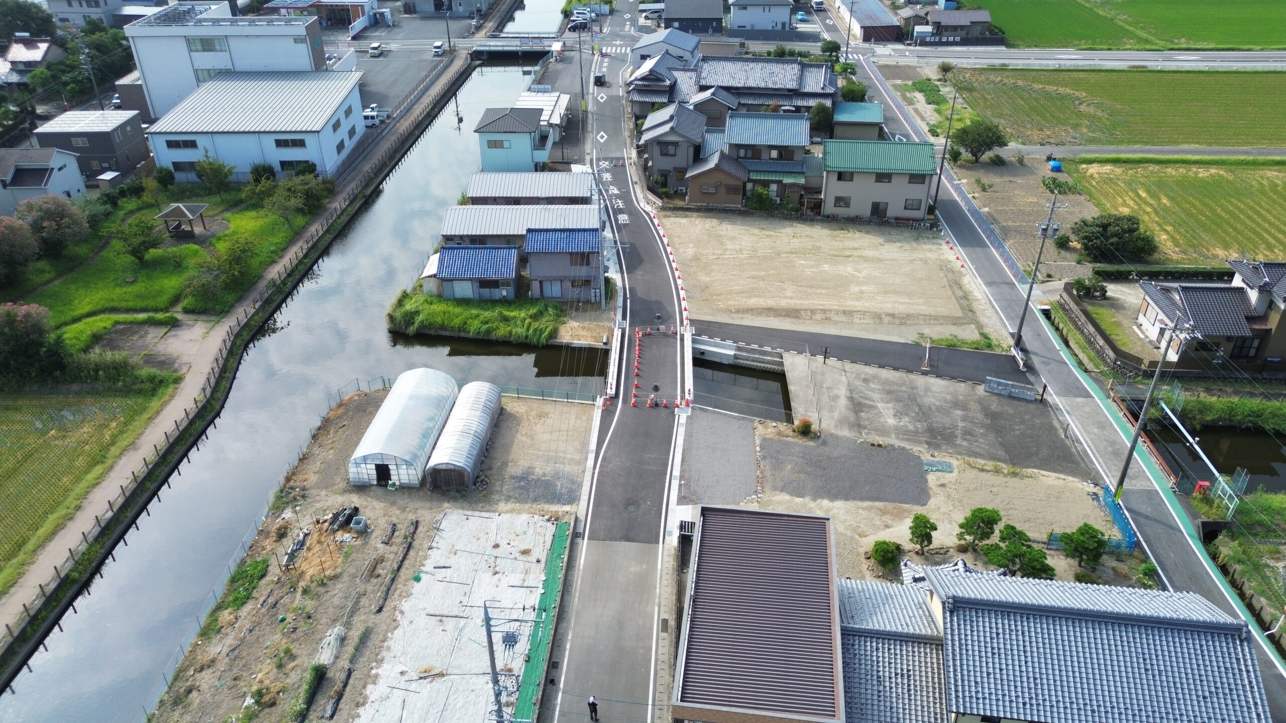 一般県道木曽岬弥富停車場線（西対海地）道路改良工事