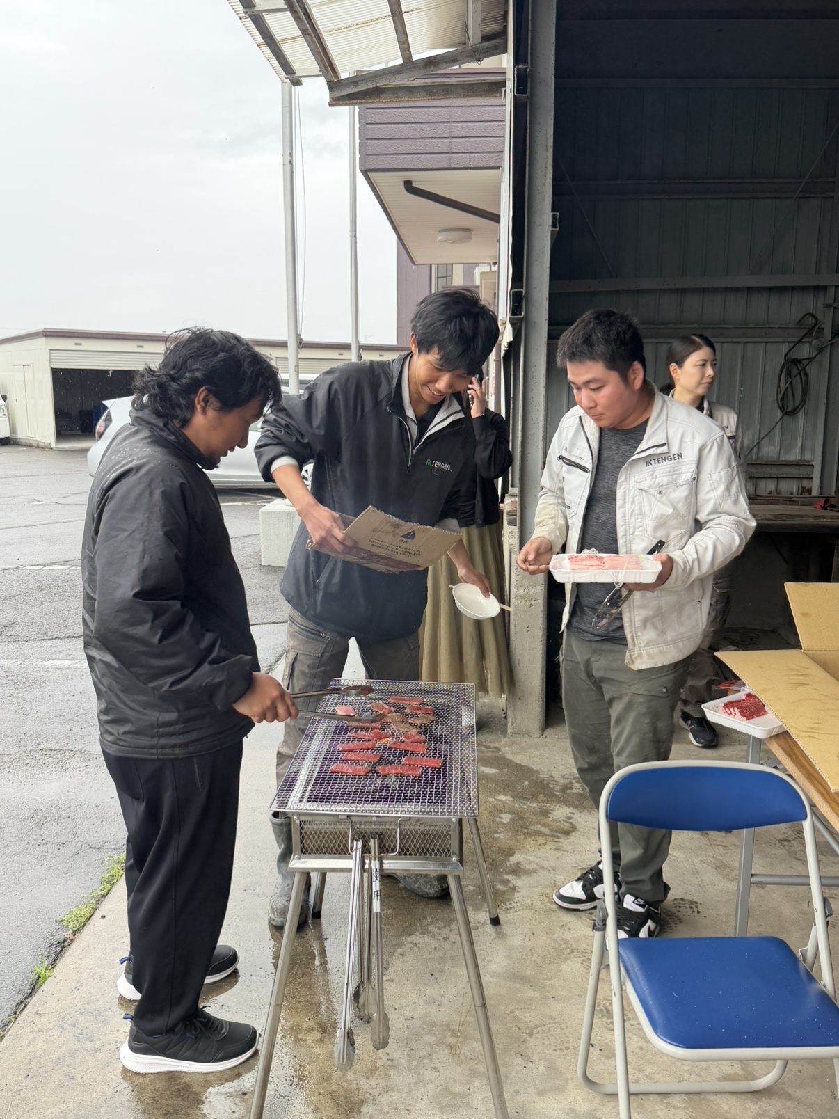 お花見バーベキュー🌸