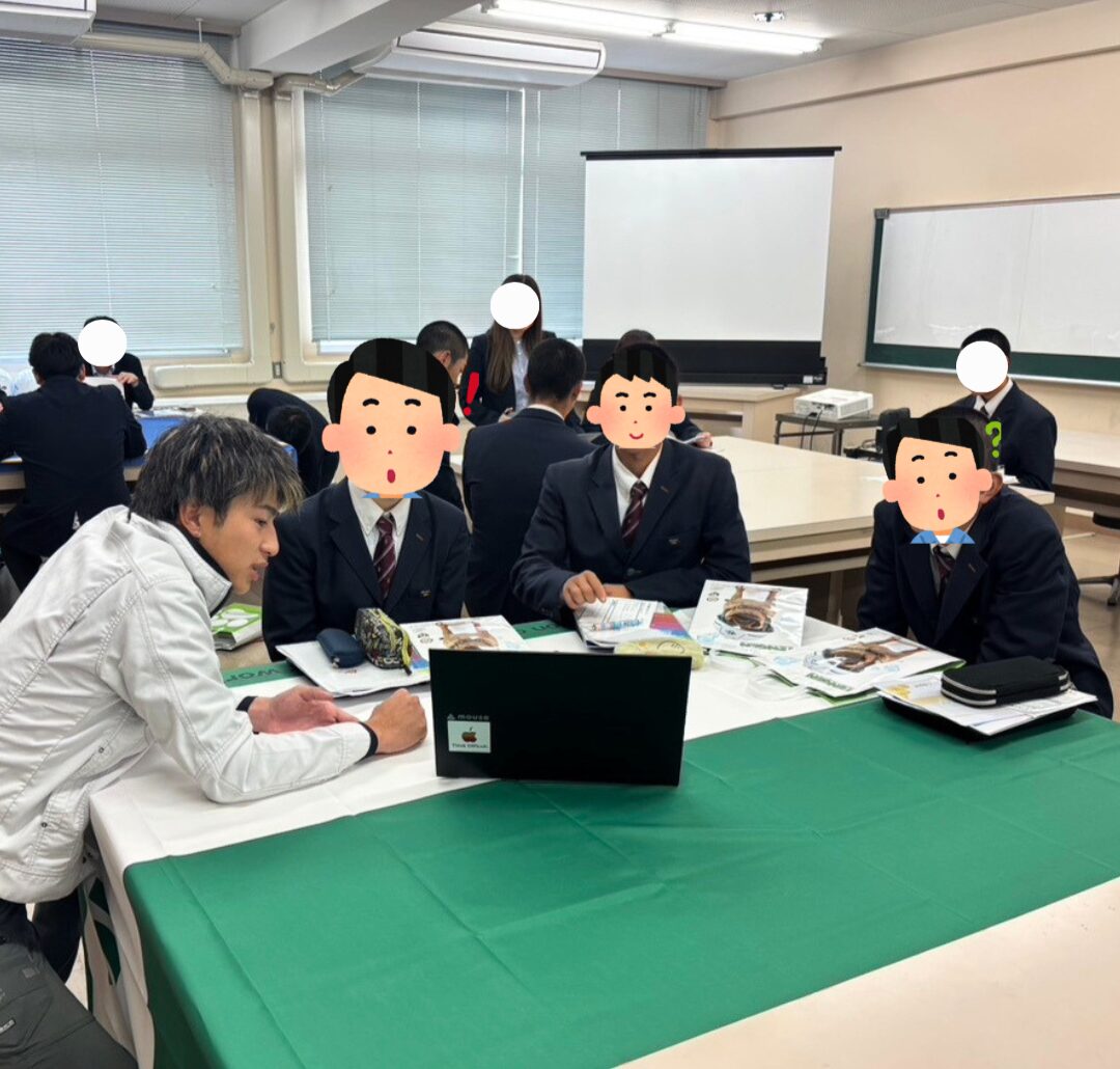 桑名工業高校　インタビュー学習