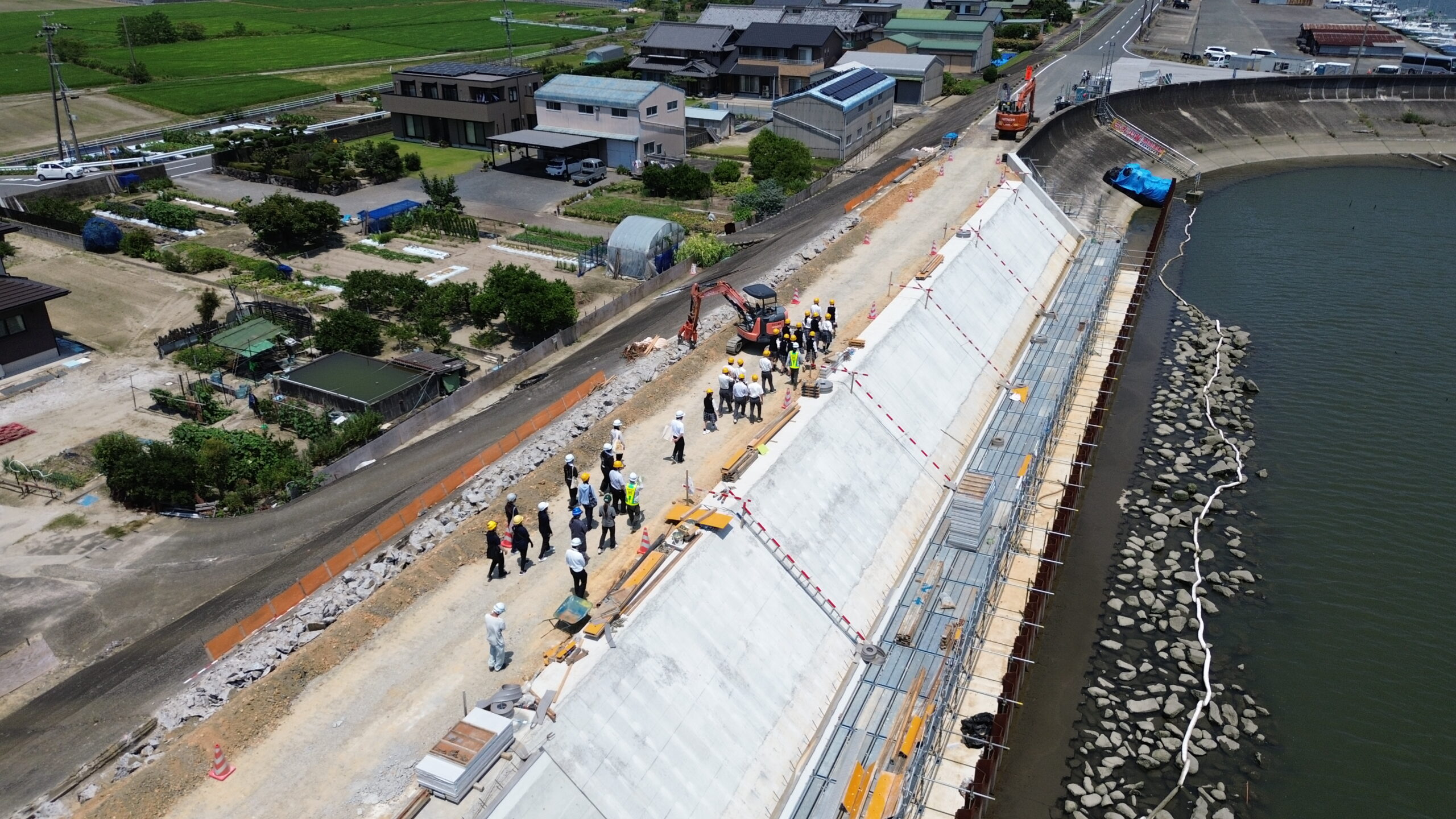 津田学園高校　出前授業・現場見学会